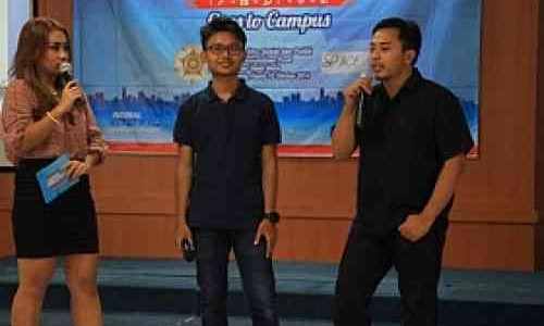 Pemenang Federal Oil Goes To Sepang Hadir di Journalism Clinic Federal Matic UGM