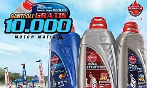 Ragam Door Prize dan Games Turut Ramaikan Federal Matic Peduli Ganti Oli Gratis