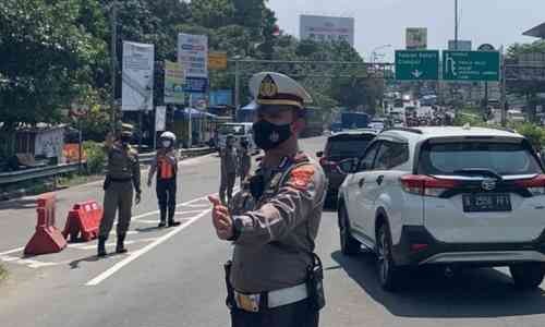 Jam One Way Satu Arah Puncak Minggu 27 Maret 2022, Catat Waktunya