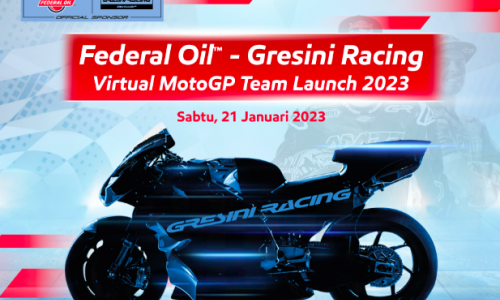 Sambut Keseruan Federal Oil™- Gresini Racing Virtual MotoGP Team Launch 2023 Pada Sabtu 21 Januari, Hanya di YouTube Federal Oil Indonesia!