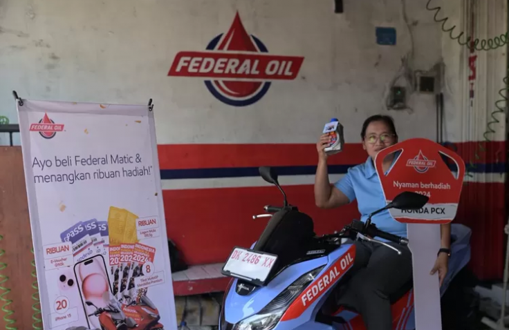 Jelang Akhir Tahun 2024, Federal Oil™ Kembali Undi dan Bagikan Motor Serta Ribuan Hadiah Lainnya Kepada Konsumen Federal Matic